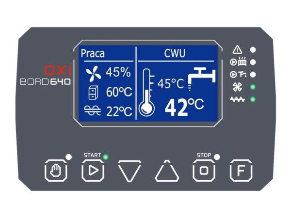 BRAGER Oxi Bord 640 -  Sterownik do kotła na ekogroszek